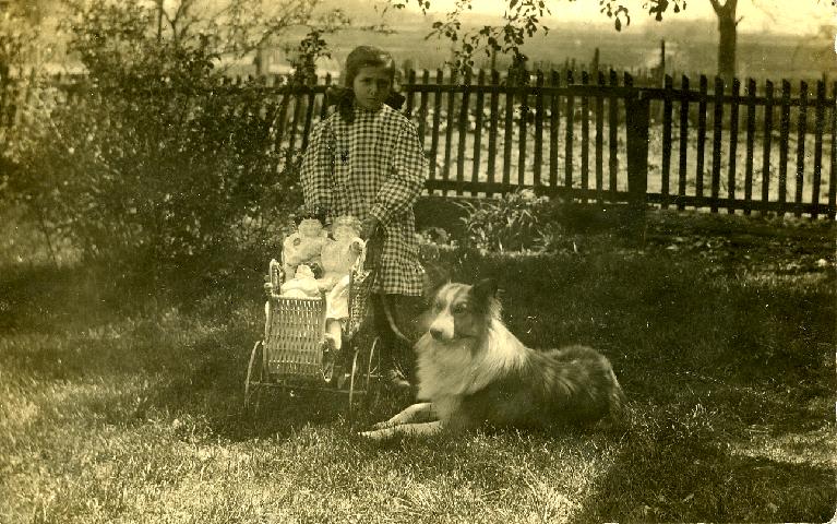 Agnes Shields at age 7 years.